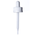 18mm plastic cap glass dropper with childproof